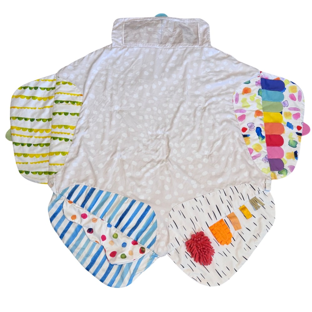 Lovevery The Play Gym Replacement Activity Mat Sensory Tummy Time Multicolor